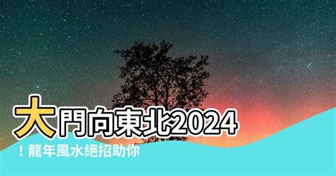 大門向東北2024|2024年特別的風水布局(圖) 龍年 